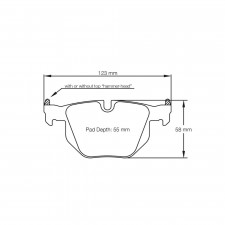 Pagid brake pads S8051 RSL19