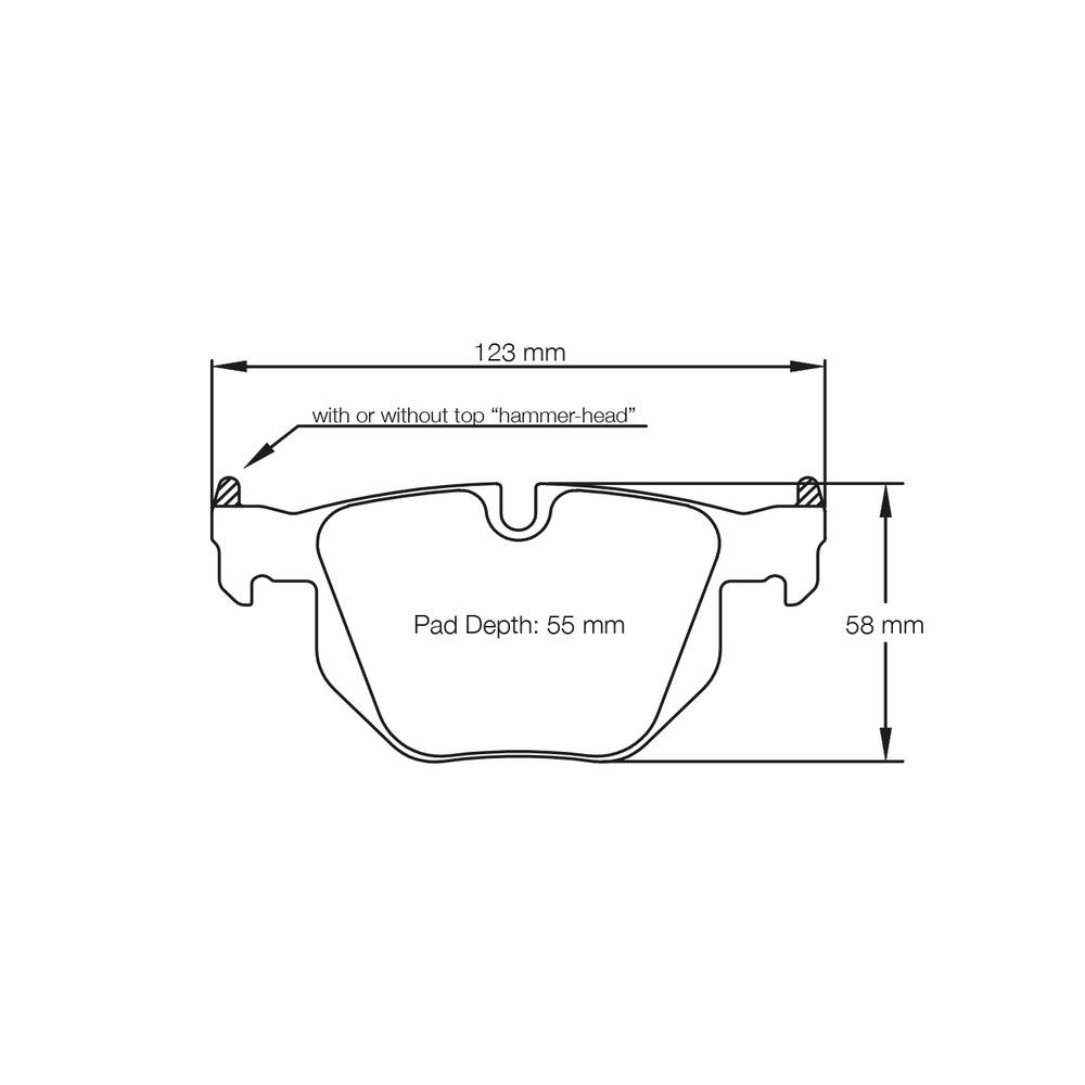 Pastiglie freno Pagid S8051 RSL19 - PA-8051-RSL.19 - S8051R19001 - 4056029010199