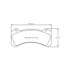 Pagid brake pads S8062 RSL1,RSL29