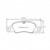 Plaquettes de frein Pagid S8074 RSL1,RSL29