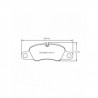 Plaquettes de frein Pagid S8074 RSL1,RSL29