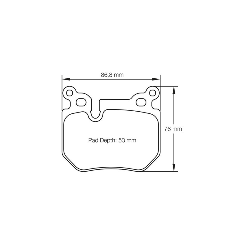 Pagid brake pads S8085 RSL29 - PA-8085-RSL.29 - S8085R29001 - 4056029009698