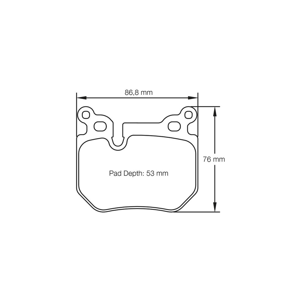 Pagid brake pads S8085 RSL29 - PA-8085-RSL.29 - S8085R29001 - 4056029009698