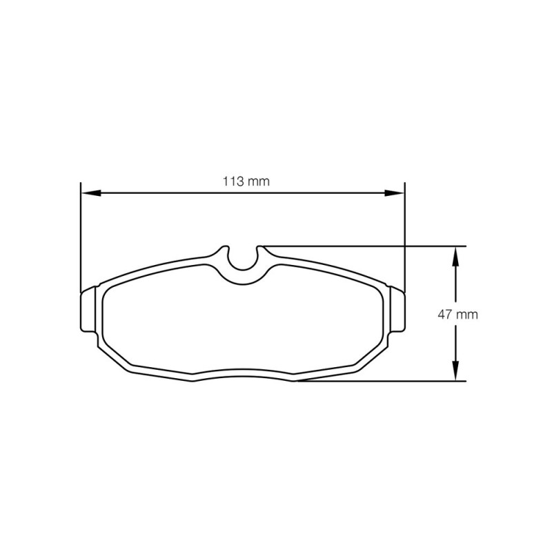 Pagid brake pads S8113 RSL29 - PA-8113-RSL.29 - E8113R2901 - 4056029023847