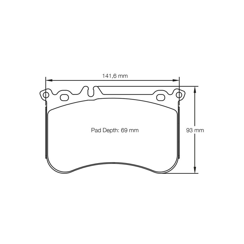 Plaquettes de frein Pagid S8188 RSL29 - PA-8188-RSL.29 - S8188R29001 - 4056029000442