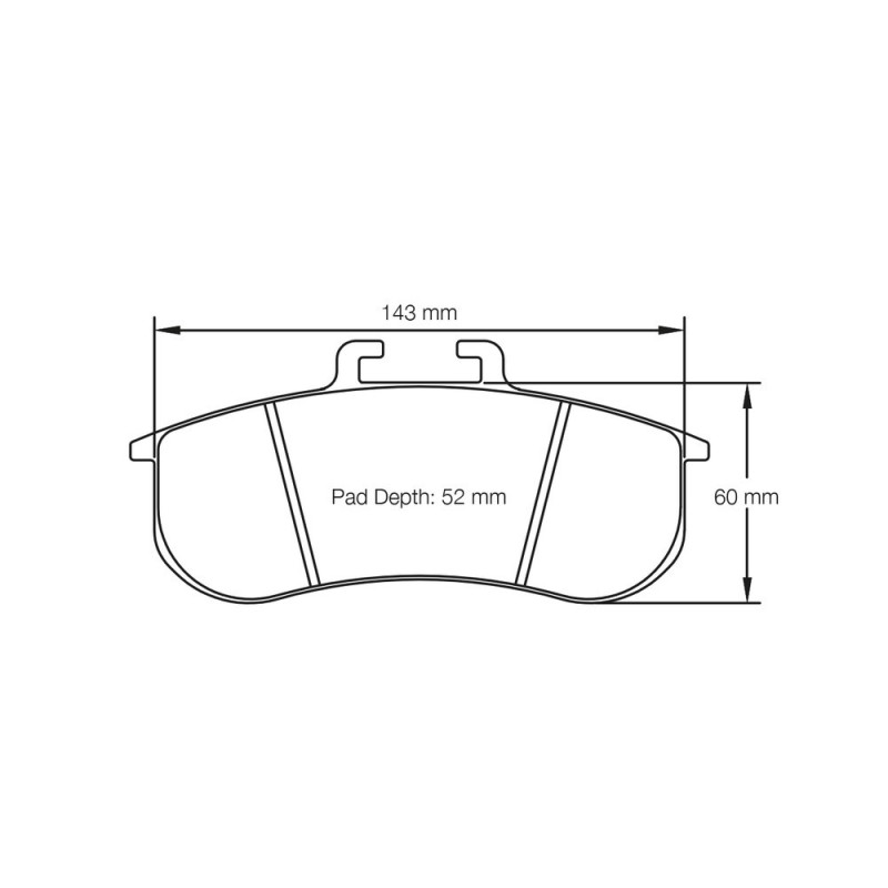 Pagid brake pads S8197 RSL29 - PA-8197-RSL.29 - S8197R29001 - 4056029021171