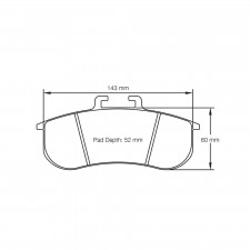 Pastiglie freno Pagid S8197 RSL29