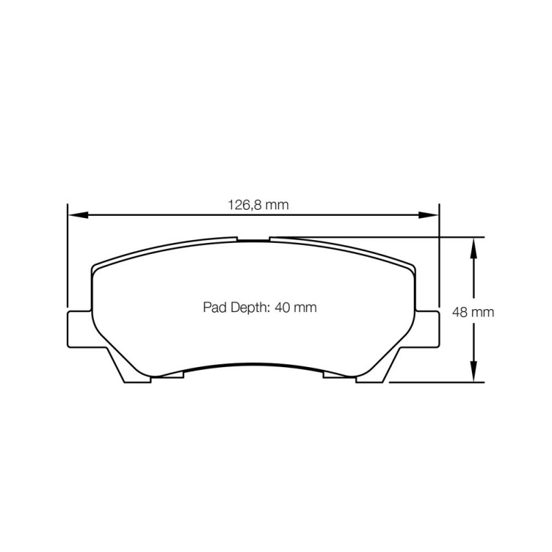 Pagid brake pads S8204 RSL29 - PA-8204-RSL.29 - S8204R29001 - 4056029026060
