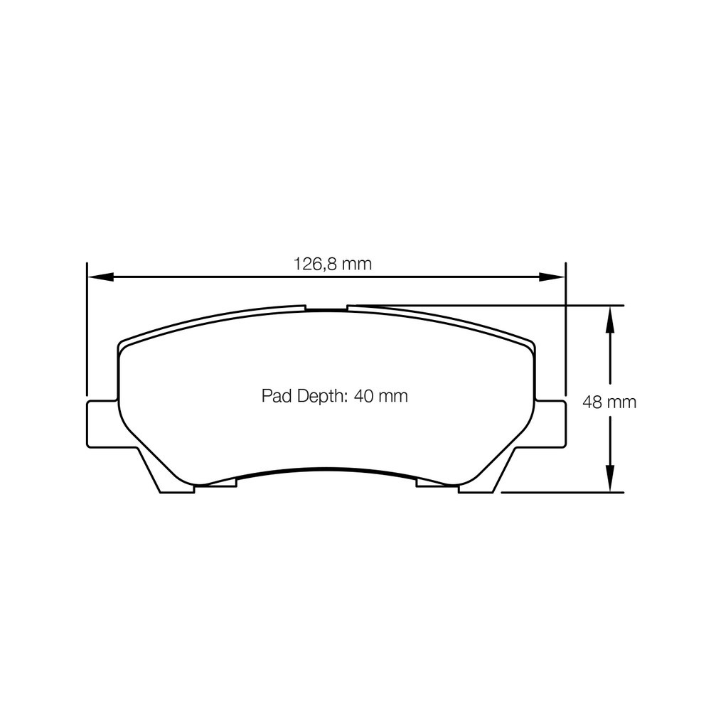 Pagid S8204 RSL29 Bremsbeläge - PA-8204-RSL.29 - S8204R29001 - 4056029026060