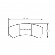 Pagid S8216 RSL2 Bremsbeläge