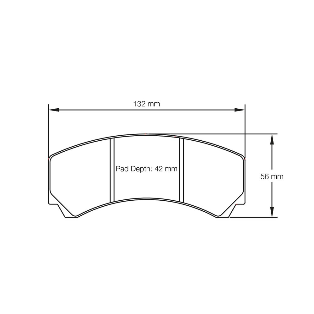 Pagid brake pads S8216 RSL2 - PA-8216-RSL.2 - S8216L02001 - 4056029021102