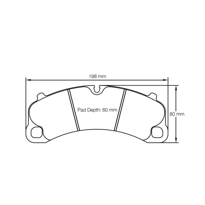 Pagid S8235 RSL1 Bremsbeläge - PA-8235-RSL.1 - S8235L01001 - 4056029022611
