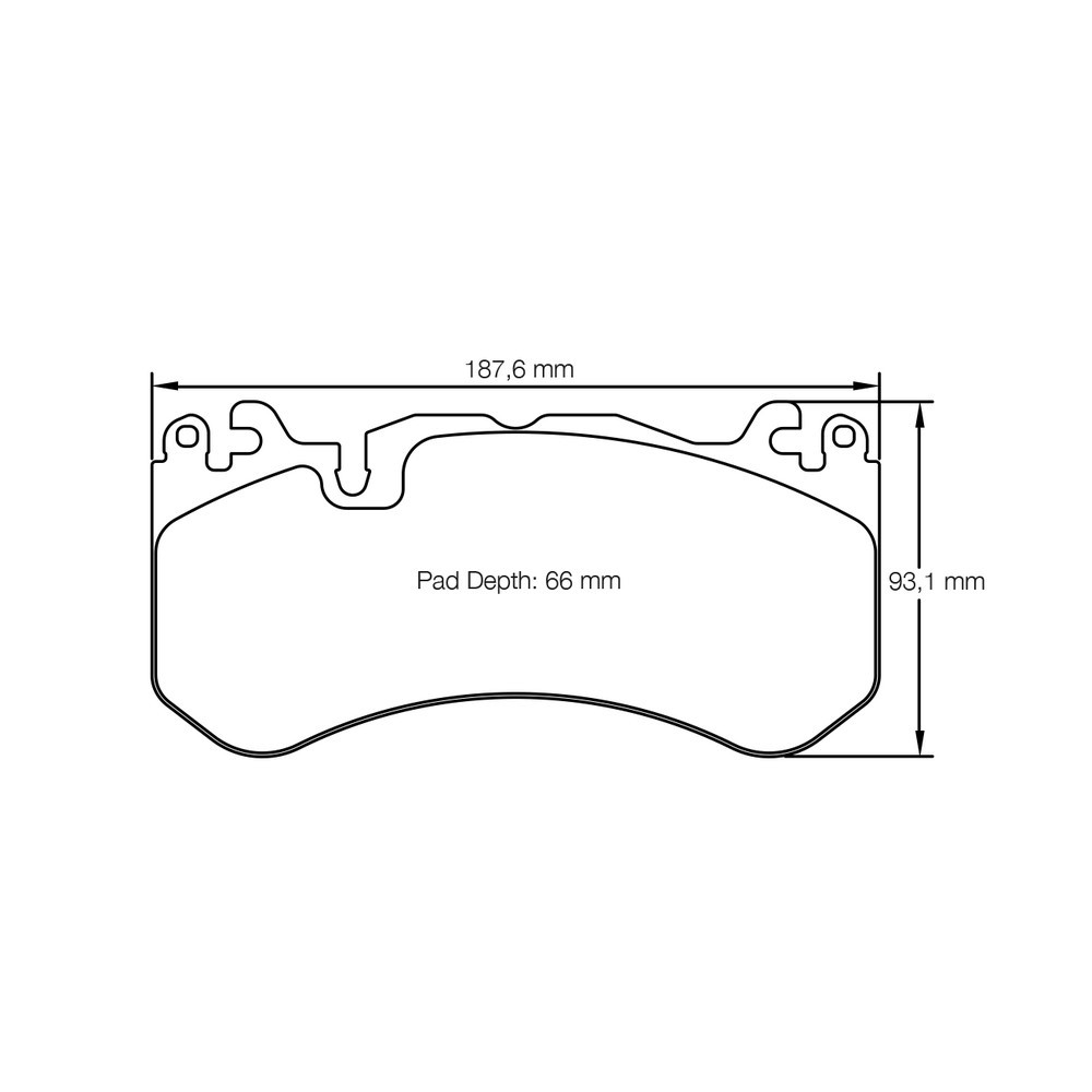 Bremsbeläge Pagid S8238 RSL29 - PA-8238-RSL.29 - S8238R29001 - 4056029023007