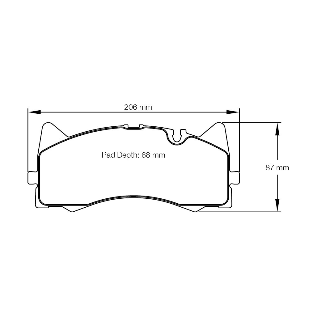 Pagid brake pads S8257 RSL29 - PA-8257-RSL.29 - S8257R29001 - 4056029026978