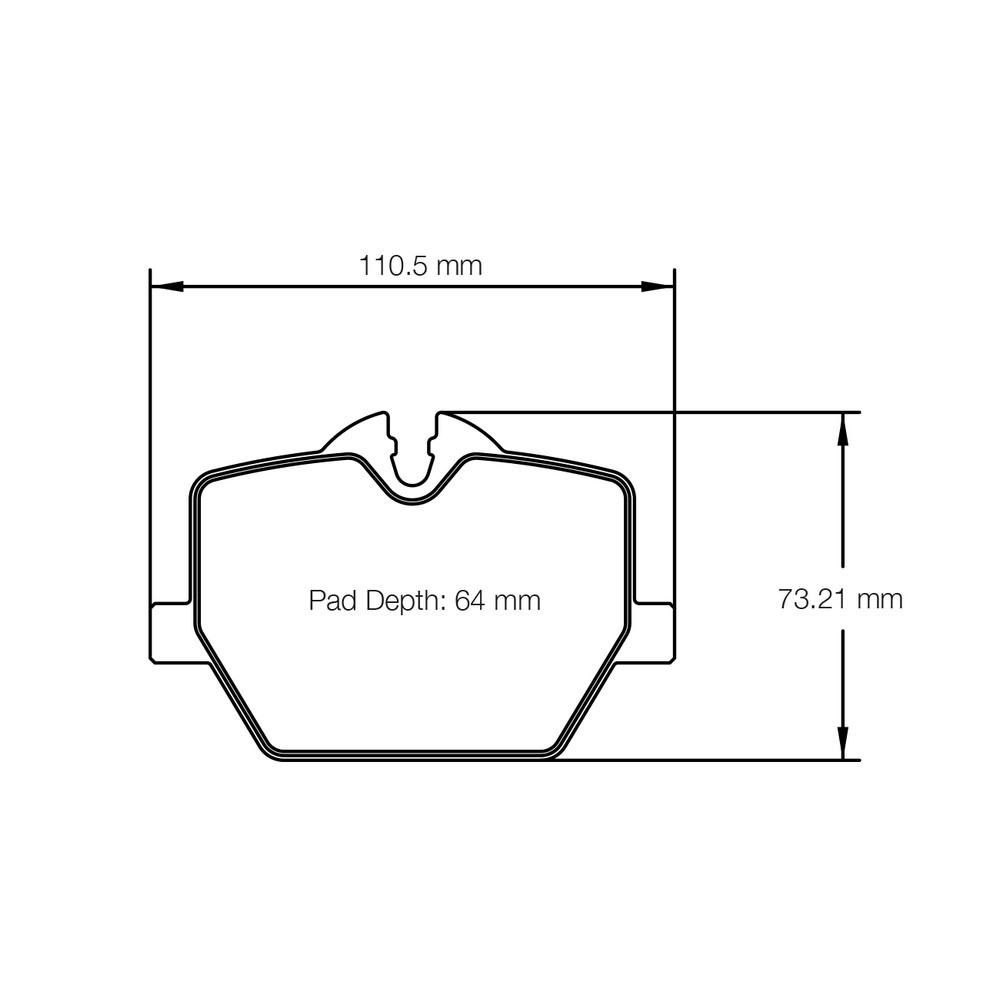 Pagid S8276 RSL29 Bremsbeläge - PA-8276-RSL.29 - S8276R29001 - 4056029051390