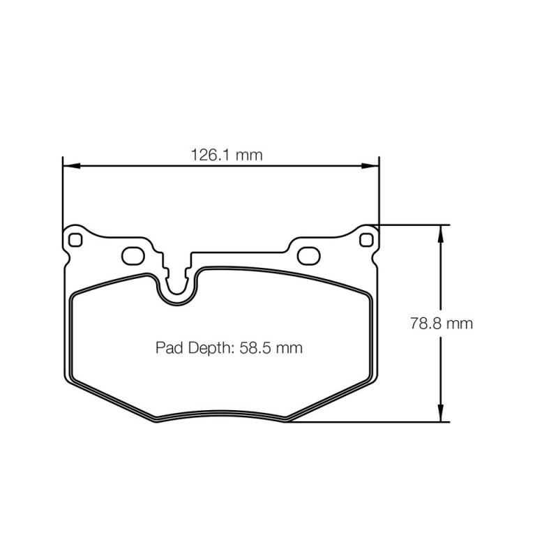 Plaquettes de frein Pagid S8279 RSL1,RSL29 - PA-8279-RSL.29 - S8279R29001 - 4056029052274
