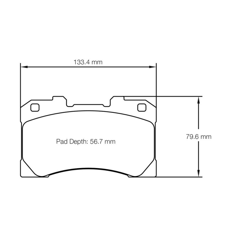 Pagid brake pads S8299 RSL29 - PA-8299-RSL.29 - S8299R29001 - 4056029056616