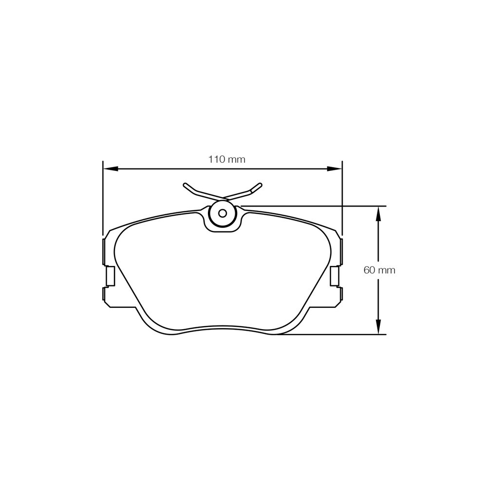 Pagid brake pads S1190 RSH29E - PA-1190-RSH.29E - S1190H29E01 - 4056029009247