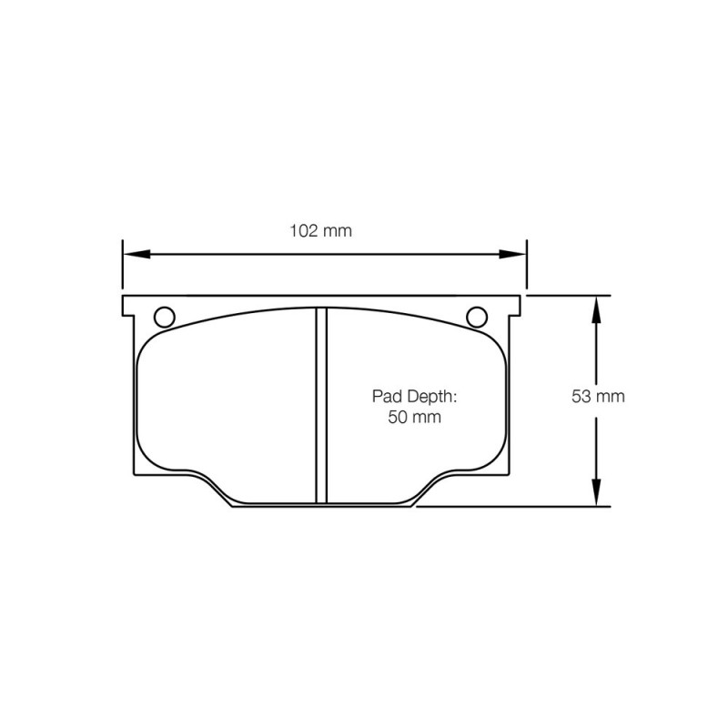 Pagid brake pads S1193 RSH29E - PA-1193-RSH.29E - S1193H29E01 - 4056029009155