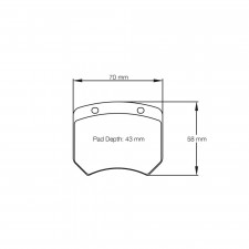 Pagid brake pads S1363 RSH42