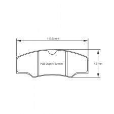 Plaquettes de frein Pagid S1749 RSH3,RSH42