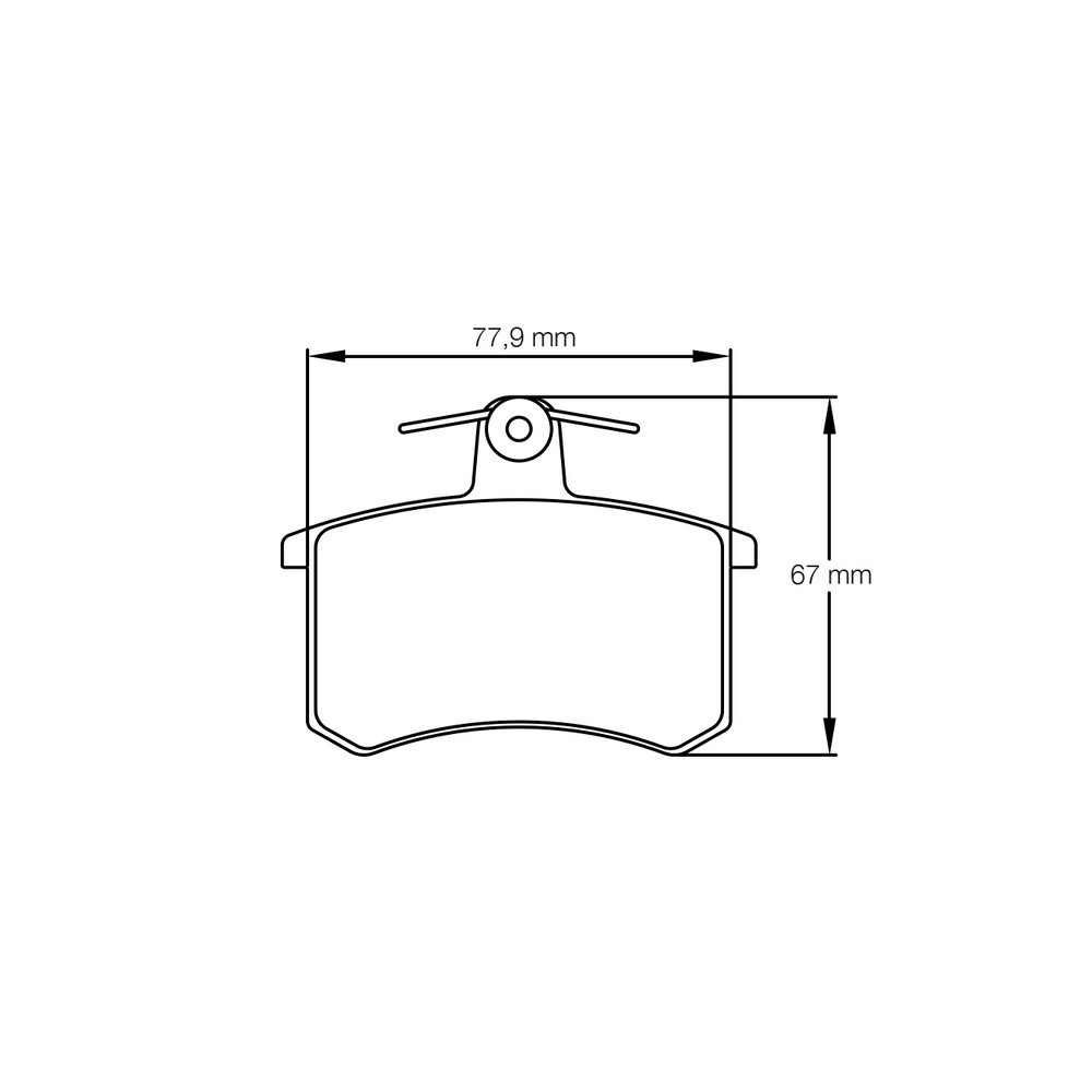 Pagid brake pads S3242 RSH42 - PA-3242-RSH.42 - S3242H42001 - 4056029005706