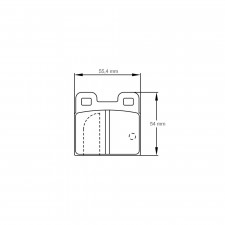 Pagid brake pads S4122 RSH42,RSH29E