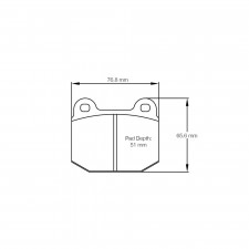 Pagid brake pads S4507 RSH42