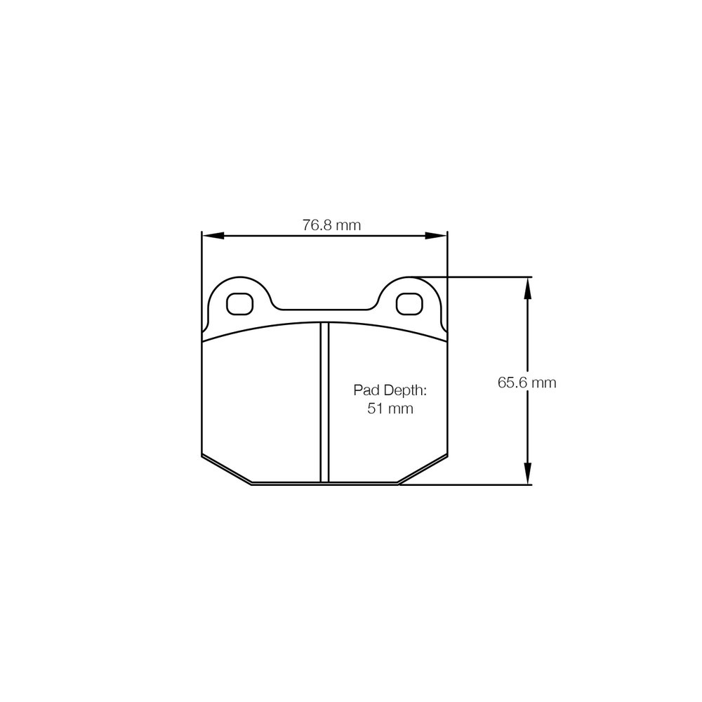 Pagid brake pads S4507 RSH42 - PA-4507-RSH.42 - S4507H42001 - 4056029005140