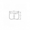 Pagid brake pads S4702 RSH42,RSH29E