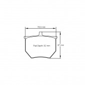 Pagid brake pads S8040 RSH3,RSH42