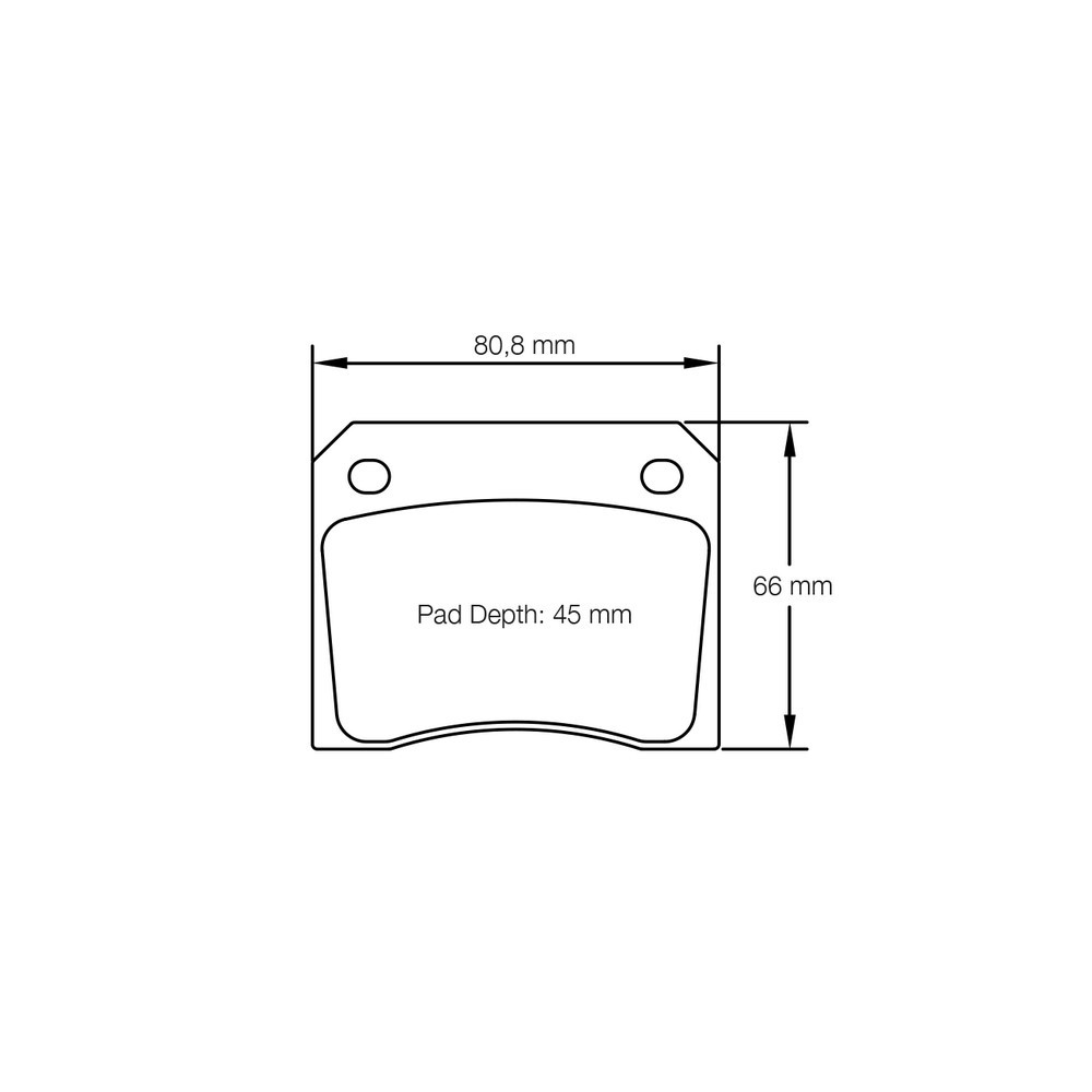 Pagid brake pads S8041 RSH42,RSH29E - PA-8041-RSH.42 - S8041H42001 - 4056029002439