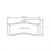 Pastiglie freno Pagid S8057 RSH3