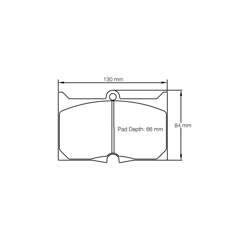 Pagid brake pads S8059 RSH3 - PA-8059-RSH.3 - S8059H03001 - 4056029002071