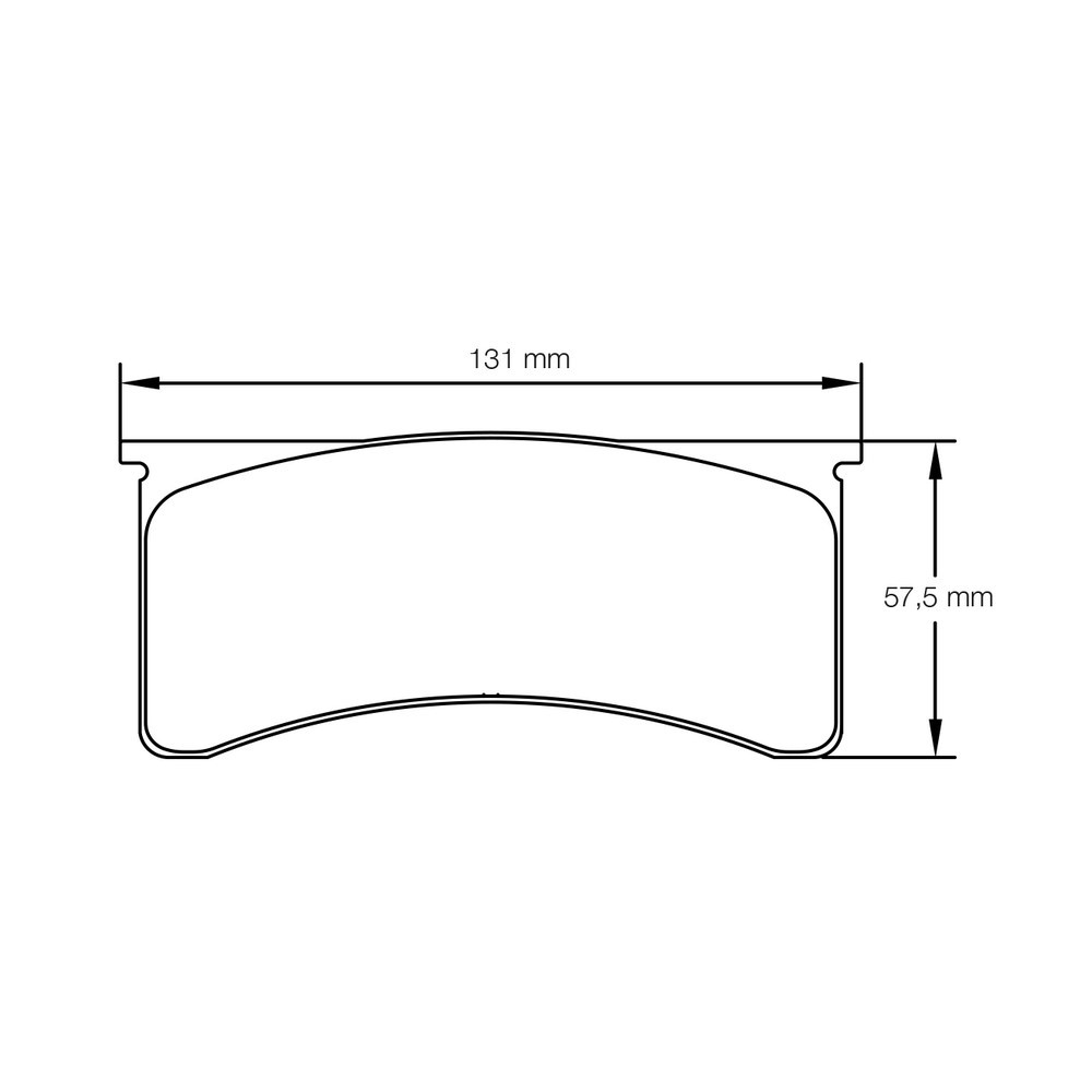 Pagid brake pads S8086 RSH29E - PA-8086-RSH.29E - S8086H29E01 - 4056029001685