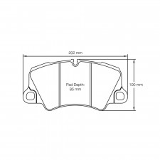 Pagid S4580 RSC1 Bremsbeläge