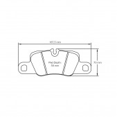 Plaquettes de frein Pagid S4909 RSC1