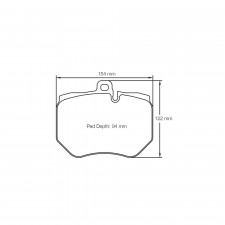 Pagid brake pads S4910 RSC1