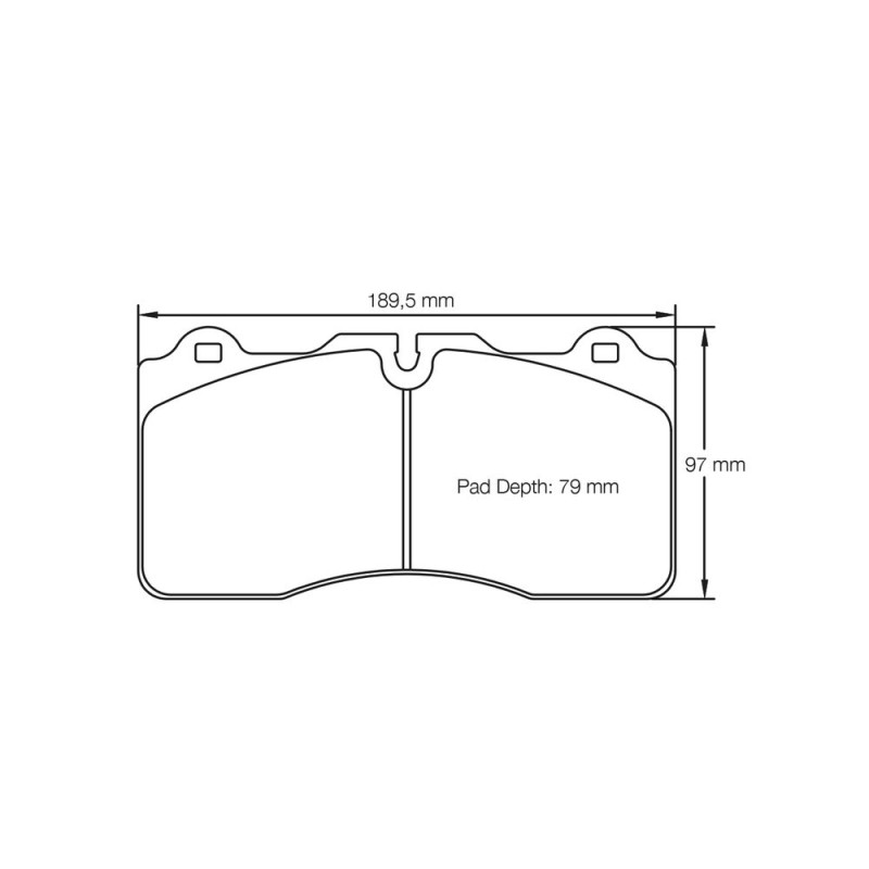 Plaquettes de frein Pagid S4945 RSC1 - PA-4945-RSC.1 - S4945C01001 - 4056029003580