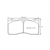 Bremsbeläge Pagid S4945 RSC1