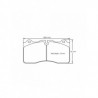 Bremsbeläge Pagid S4945 RSC1