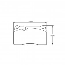 Bremsbeläge Pagid S4946 RSC1