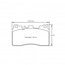 Plaquettes de frein Pagid S8089 RSC1