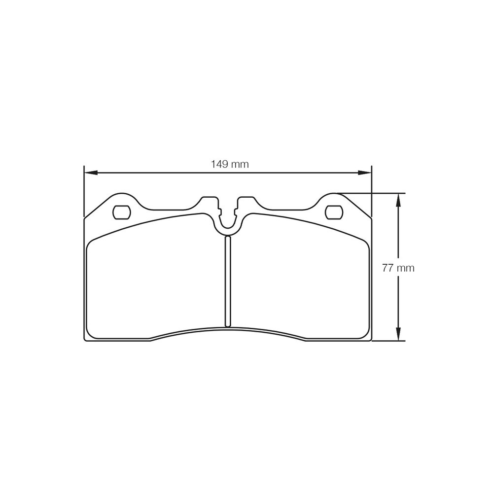 Plaquettes de frein Pagid S8187 RSC1 - PA-8187-RSC.1 - S8187C01001 - 4056029000497