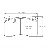 Pagid S8269 RSC1 Bremsbeläge