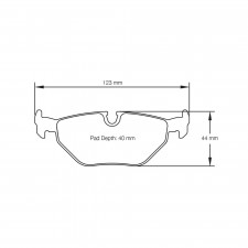 Plaquettes de frein Pagid S1285 RS42