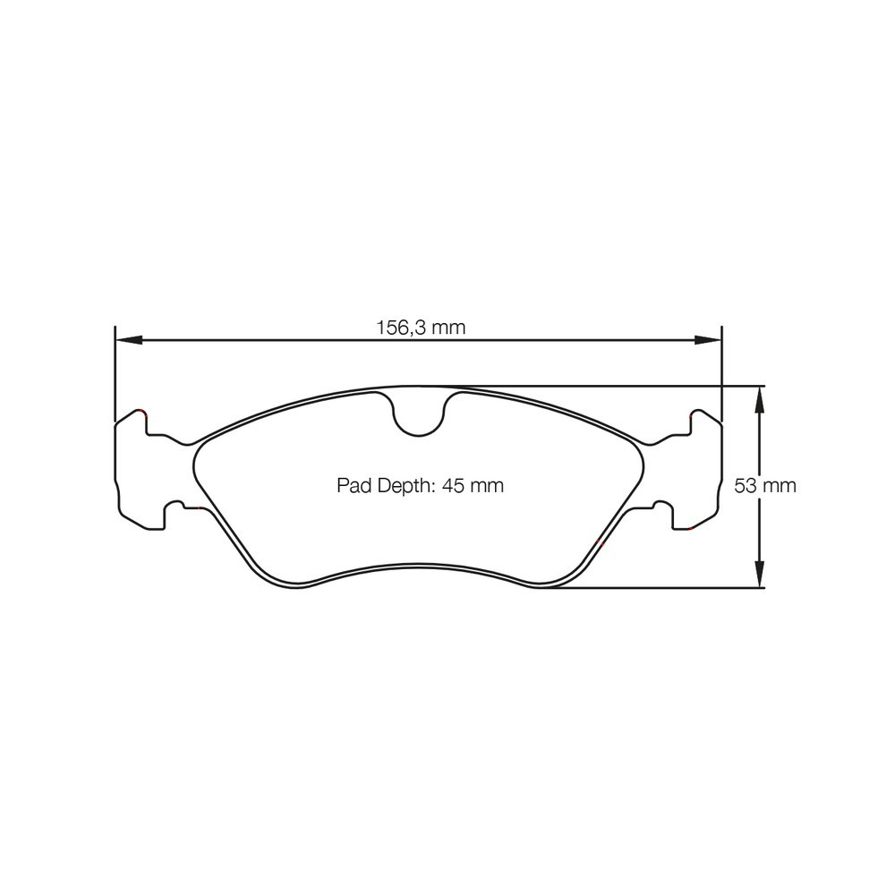 Bremsbeläge Pagid S1288 RS42 - PA-1288-RS.42 - E128842010 - 4056029018584