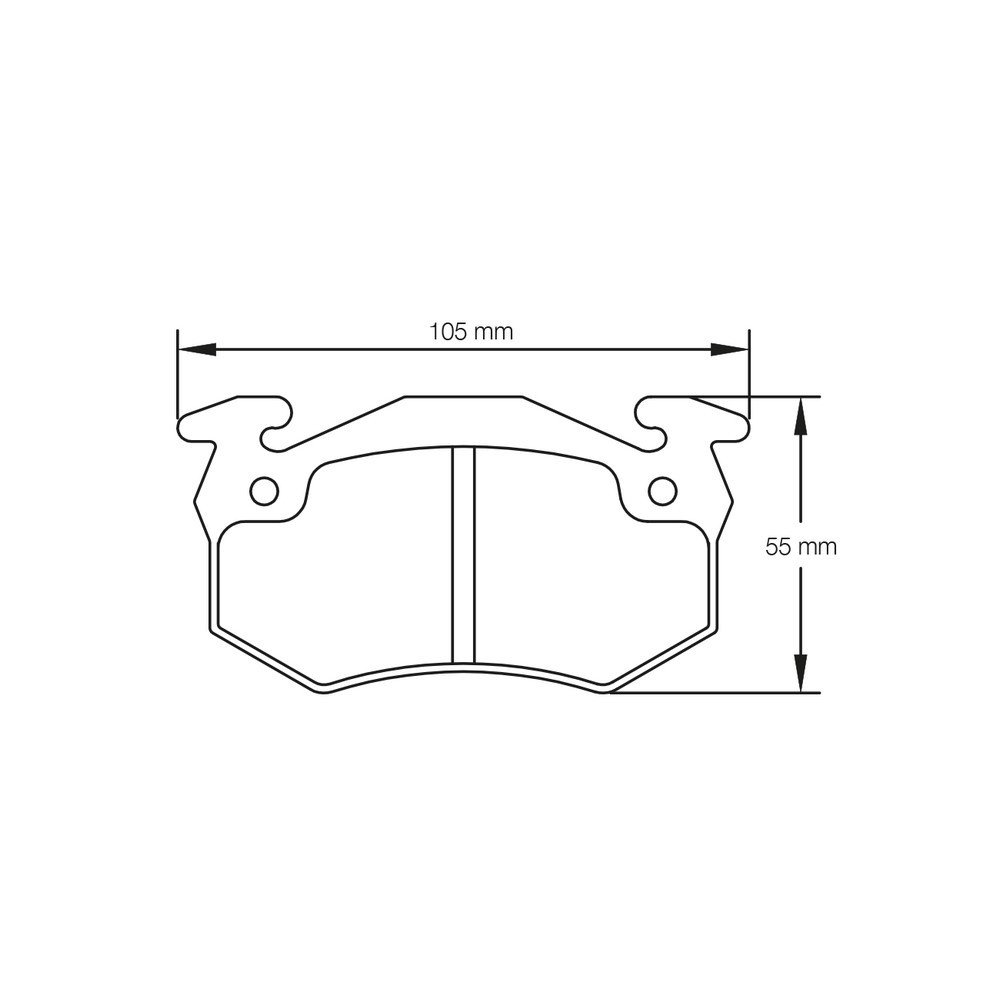 Bremsbeläge Pagid S1610 RS42 - PA-1610-RS.42 - E161042010 - 4056029016696