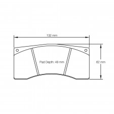 Plaquettes de frein Pagid S1674 RS44