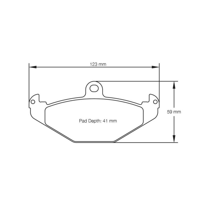 Bremsbeläge Pagid S1682 RS14,RS42 - PA-1682-RS.42 - S1682R42001 - 4056029016306